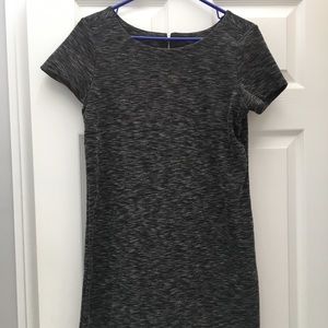 Easy, casual, jersey grey t-shirt dress!